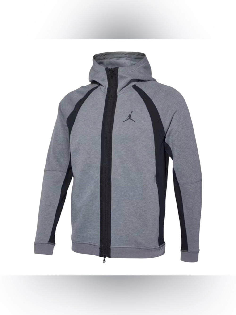 Jordan Dri-Fit Sport Full-Zip Slim Fit Grey Hoodie Sweatshirt Men 2XL DQ7323-091